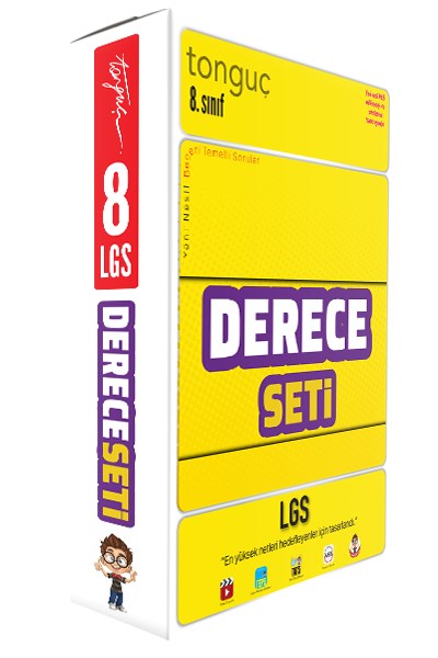 Lgs Derece Seti  3 Kitap  Tonguç Akademi