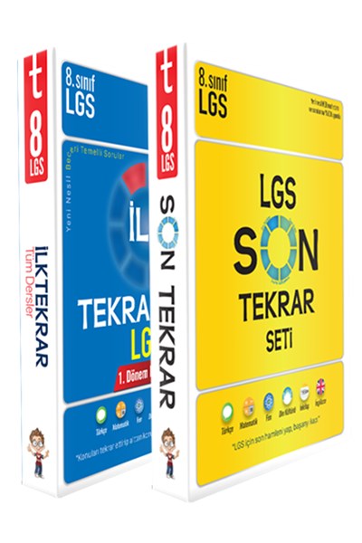 Lgs Full Tekrar Seti (İlk Tekrar + Son Tekrar  8 Kitap )