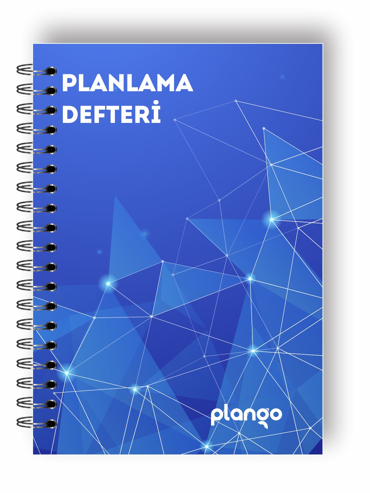 Mavi Işıklar Günlük Planlayıcı Defter  Daily Planner  Ders Çalışma Planlayıcı Defteri  Planlama D
