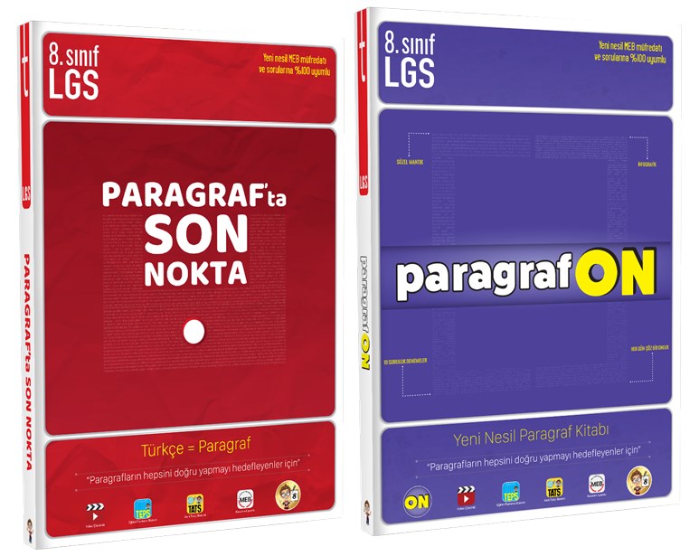 Paragrafon + Paragrafta Son Nokta Lgs Paragraf Soru Bankası  Tonguç Akademi
