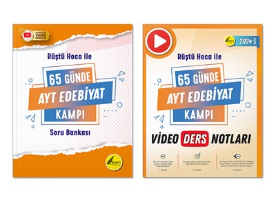 Rüştü Hoca İle 65 Günde Ayt Edebiyat Video Kamp Ders Notları Ve Soru Bankası  Rüştü Hoca