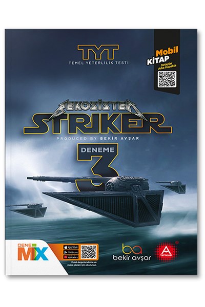 Striker Tyt 3Lü Deneme Tamamı Video Çözümlü A Yayınları