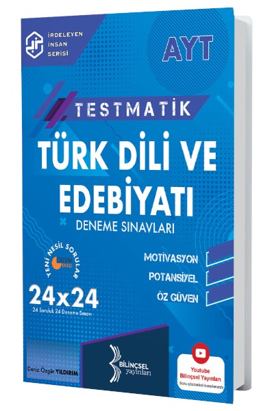 Testmatik Ayt Türk Dili Ve Edebiyatı Deneme Sınavları Bilinçsel Yayınları