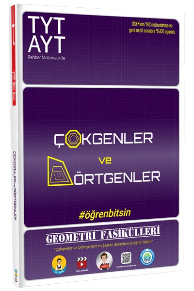 TytAyt Geometri FasikülleriÇokgenler Ve Dörtgenler  Tonguç Yayınları
