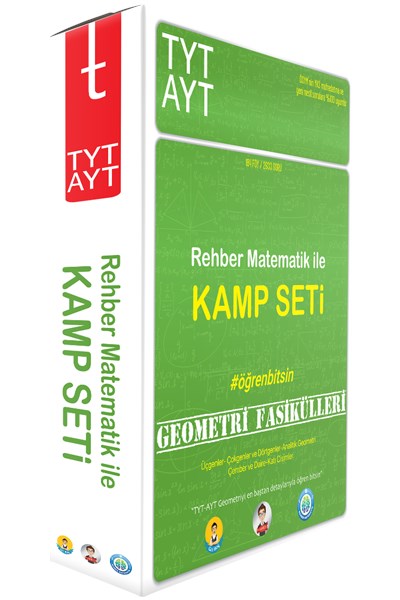 TytAyt Geometri Fasikülleri Seti  Kamp Seti  5 Fasikül  Tonguç Yayınları