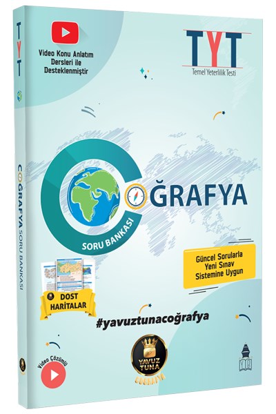 Tyt Coğrafya Soru Bankası  Yavuz Tuna Yayınları