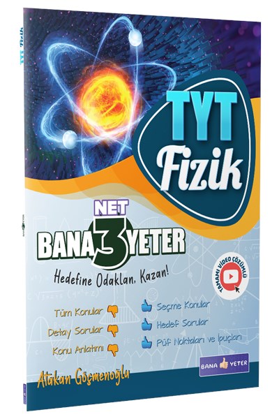 Tyt Fizik 3 Net Bana Yeter  Bana Yeter Yayınları