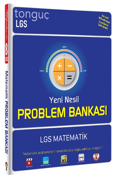 Yeni Nesil Lgs Matematik Problem Bankası  Tonguç Yayınları