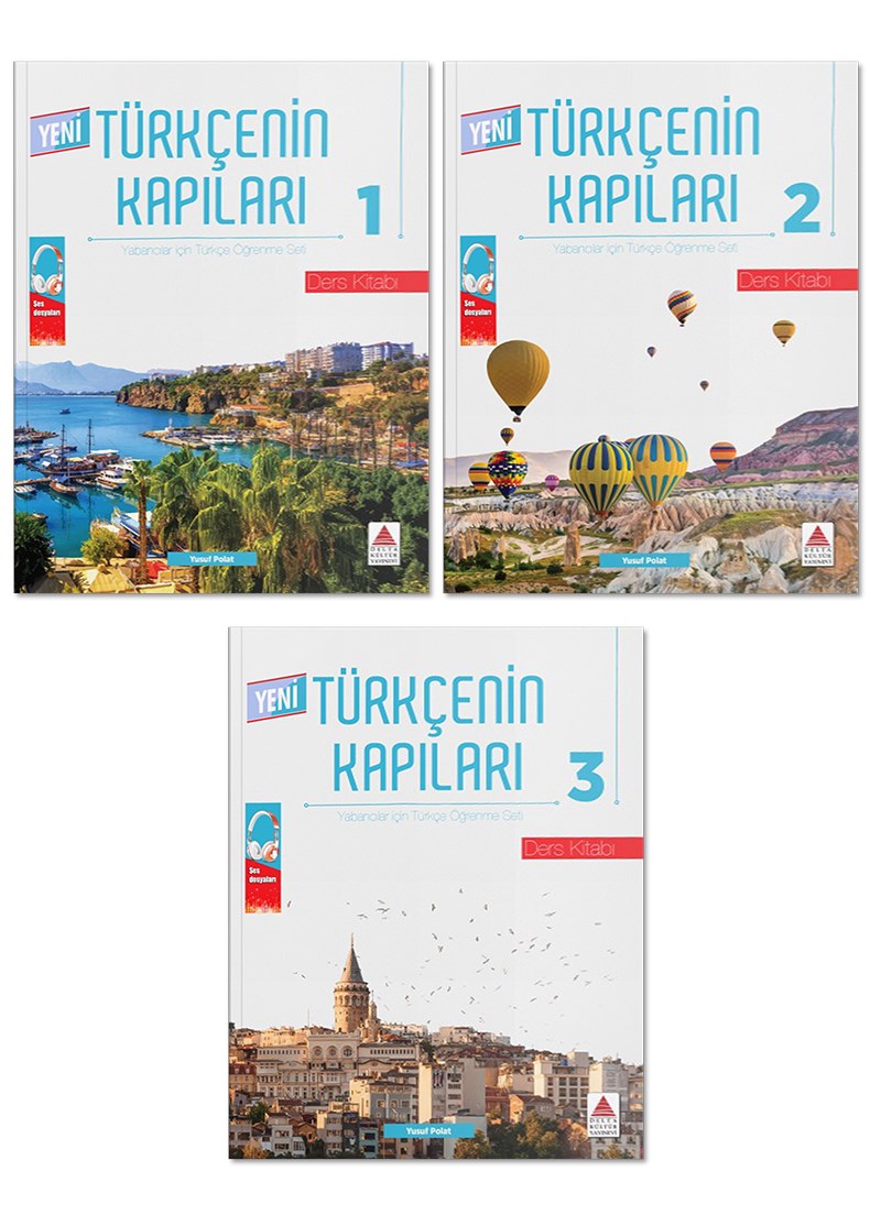 Yeni Türkçenin Kapıları 123  Yabancılar İçin Türkçe Öğrenme Kitap Seti  Delta Kültür Yayınevi