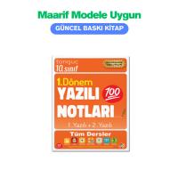 10. Sınıf Yazılı Notları 1. Dönem 1 ve 2. Yazılı - Tonguç Yayınları