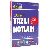 4. Sınıf 1. Dönem Yazılı Notları Ve 4. Sınıf Akıl Notları  Tonguç Yayınları