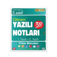 5. Sınıf Yazılı Notları 1. Dönem 1 Ve 2. Yazılı Konu Özetli  Tonguç Yayınları