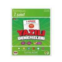 7. Sınıf Yazılı Denemeleri Ve Yazılı Notları 1. Dönem   Tonguç Yayınları