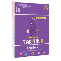 8. Sınıf İngilizce Taktikli Soru Bankası  Tonguç Yayınları