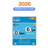 0\'dan 6\'ya Sayısal Konu Anlatımlı Soru Bankası - Tonguç Yayınları