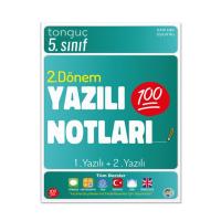 5. Sınıf Yazılı Notları Ve Denemeleri 2. Dönem 1 Ve 2. Yazılı 2 Ki̇tap Tonguç Yayınları