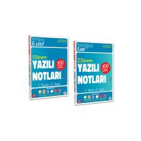 6. Sınıf Yazılı Notları Seti 2 Kitap 1. Ve 2. Dönem 1 Ve 2 Yazılı Tonguç Akademi
