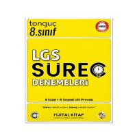 8. Sınıf LGS Süreç Denemeleri 4 Sözel 4 Sayısal Deneme + Meydan Okuma Defteri - Tonguç Yayınları