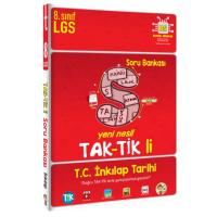 8. Sınıf T.c. İnkılap Tarihi Ve Atatürkçülük Taktikli Soru Bankası Tonguç Yayınları