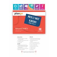 Elektrostatik Akıllı Not Kağıdı Yapışkansız Post-it 7x10cm - 50 Sayfa - Plango