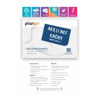 Elektrostatik Akıllı Not Kağıdı Yapışkansız Post-it 7x10cm - 50 Sayfa - Plango