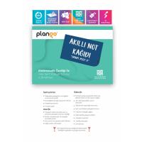 Elektrostatik Akıllı Not Kağıdı Yapışkansız Post-it 7x10cm - 50 Sayfa - Plango