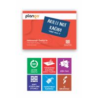 Elektrostatik Akıllı Not Kağıdı Yapışkansız Post-it 7x10cm 8\'li PAKET