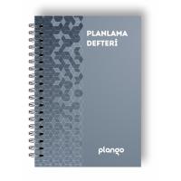 Gri Örgü Günlük Planlayıcı Defter Daily Planner Ders Çalışma Planlayıcı Defteri Planlama Defte