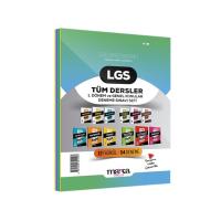 LGS 1. Dönem ve Genel Konular Tüm Dersler Deneme Sınavı Seti 12 Fasikül 54 Deneme Marka Yayınları