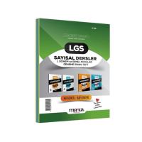 LGS Sayısal Dersler 1. Dönem ve Genel Konular Deneme Sınavı Seti 4 Fasikül 12 Deneme Marka Yayınları