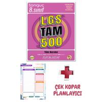 LGS Tam 500 Soru Bankası Tüm Dersler + Günlük Planlayıcı - Tonguç Yayınları