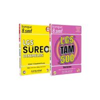 LGS Tam 500 Soru Bankası ve LGS Süreç Denemeleri + Kalem Kutusu - Tonguç Yayınları