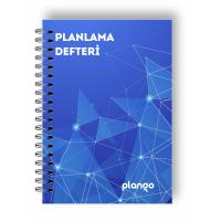 Mavi Işıklar Günlük Planlayıcı Defter Daily Planner Ders Çalışma Planlayıcı Defteri Planlama D