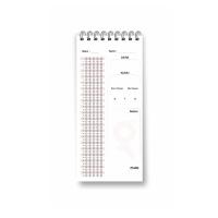 Optik Cevap Defteri TURKUAZ (2 Adet - 100 Sayfa) Sınava Hazırlık Optik Form Defteri - Plango