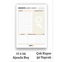 Plango Sınav Planlayıcı Model 2 - Çek Kopar Sınav Planlama Defteri - TYT - AYT - LGS - KPSS - DGS Sı