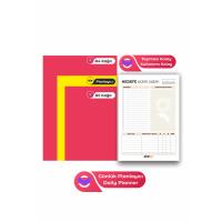 Plango Sınav Planlayıcı Model 2 - Çek Kopar Sınav Planlama Defteri - TYT - AYT - LGS - KPSS - DGS Sı