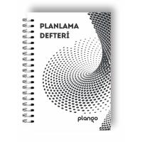 Siyah Girdap Günlük Planlayıcı Defter Daily Planner Ders Çalışma Planlayıcı Defteri Planlama D