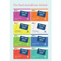 YEŞİL - Elektrostatik Akıllı Not Kağıdı Yapışkansız Post-it 7x10cm - 50 Sayfa - Plango